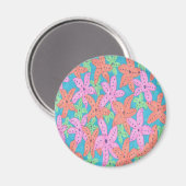 Aimant Motif Tropical Starfish (Recto/Verso)