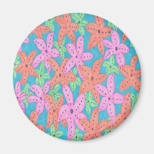 Aimant Motif Tropical Starfish
