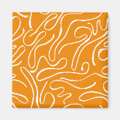 Aimant Motif Vibre Abstraite (Devant)