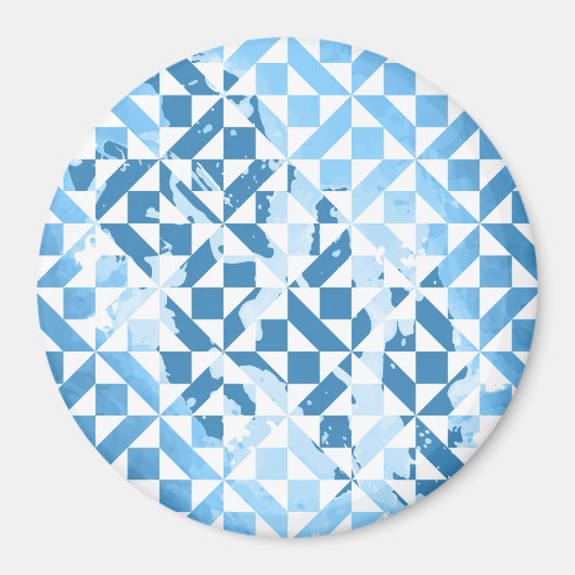 Aimant Motifs d'aquarelle (Devant)