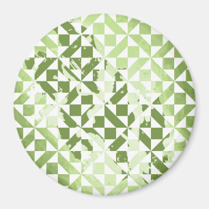 Aimant Motifs d'aquarelle 3