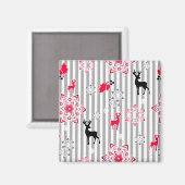 Aimant Motifs de Noël (Recto/Verso)