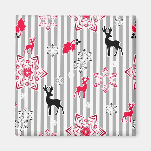 Aimant Motifs de Noël (Devant)