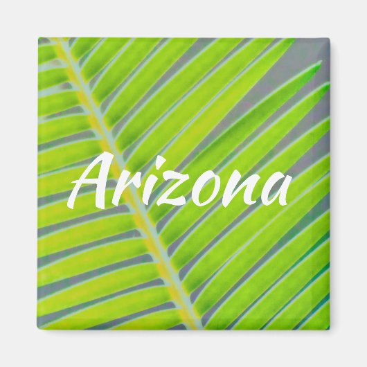 Aimant Motifs de Palms, Arizona (Devant)