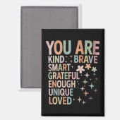 Aimant Motivation de l'enseignant Premier jour Retour à l (Recto/Verso)