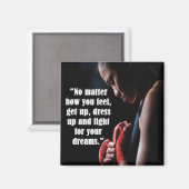 Aimant Motivation de l'entraînement des femmes (Recto/Verso)