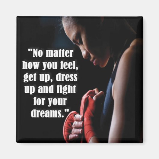Aimant Motivation de l'entraînement des femmes (Devant)