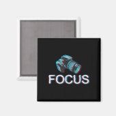 Aimant Motivation du focus de la caméra (Recto/Verso)