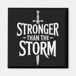 Aimant Motivation Inspirante Positive, Plus Forte Que T
