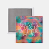 Aimant Motivation, inspiration, mots de sagesse citent. (Recto/Verso)