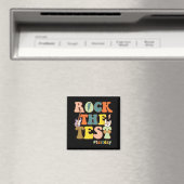 Aimant Motivation L'Étudiant Enseignant Rock Le Test Test (In Situ (Lave-vaisselle))