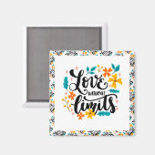 Aimant Motivation moderne élégante Meilleur Message popul (Recto/Verso)