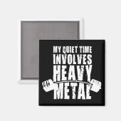 Aimant Motivation "Poids levant" - Métal lourd (Recto/Verso)