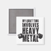 Aimant Motivation "Poids levant" - Métal lourd (Recto/Verso)