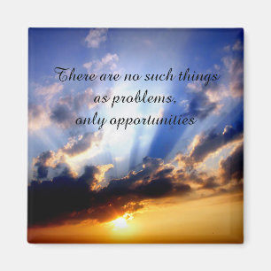 Aimant Motivation positive d'affirmation au sujet des