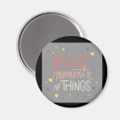 Aimant Motivation pour le design de mode de vie blasé (Recto/Verso)