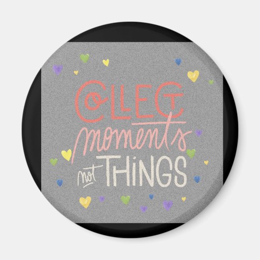 Aimant Motivation pour le design de mode de vie blasé (Devant)