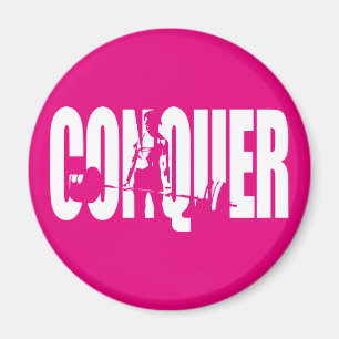 Aimant Motivation pour le poids féminin - CONQUER