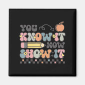 Aimant Motivational State Testing Test Day You Know It No (Devant)