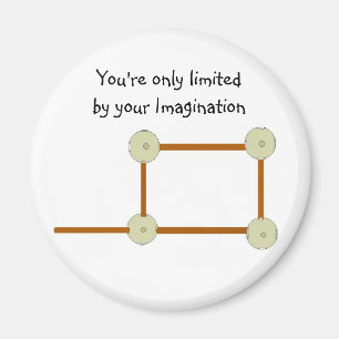 Aimant Motivational Wooden Building Blocks