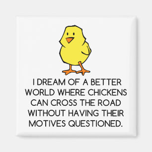 AIMANT MOTIVATIONS DE POULET