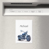 Aimant Moto bleu (In Situ (Lave-vaisselle))