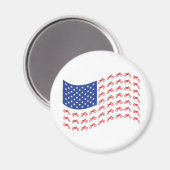 Aimant mOTO-cROSS-fLAG-wAVE (Recto/Verso)