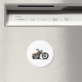 Aimant Moto dessin animé (In Situ (Lave-vaisselle))