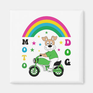 Aimant Moto Dog