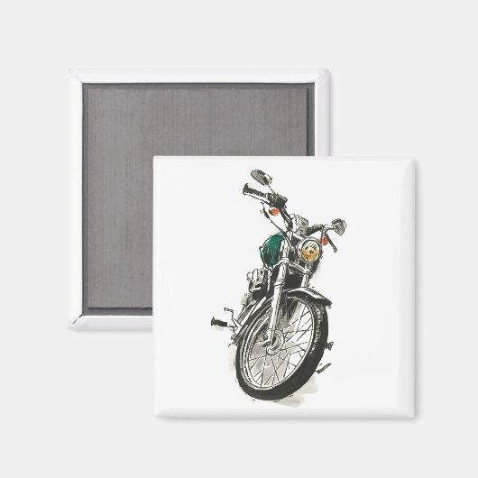 Aimant Moto en encre I (Recto/Verso)