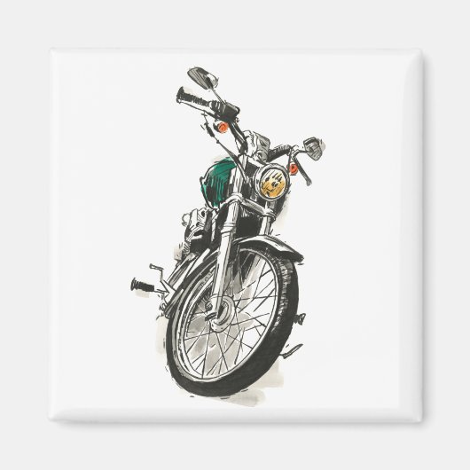 Aimant Moto en encre I (Devant)