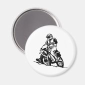 Aimant Motocross (Recto/Verso)