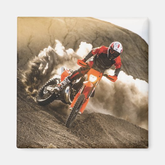 Aimant Motocross Rider (Devant)