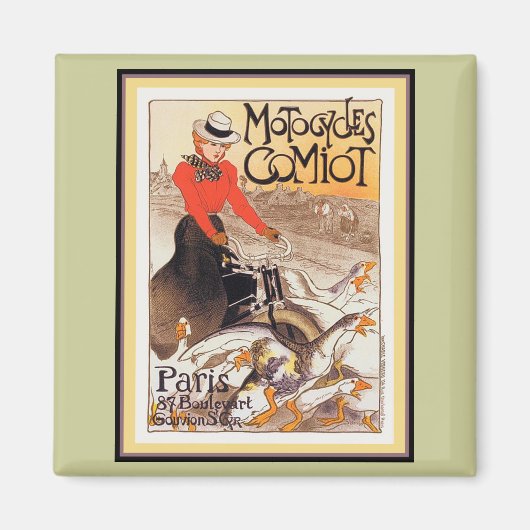 Aimant Motocycles Comiot (Devant)