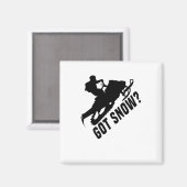 Aimant Motoneige (Recto/Verso)