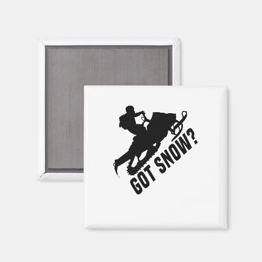 Aimant Motoneige (Recto/Verso)