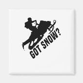 Aimant Motoneige (Devant)