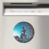 Aimant Motorcycle | Fête d'anniversaire (In Situ (Lave-vaisselle))