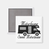 Aimant Motorhome Sweet Motorhome RV (Recto/Verso)