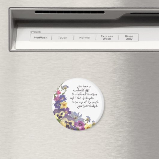 Aimant Mots d'appréciation (In Situ (Lave-vaisselle))