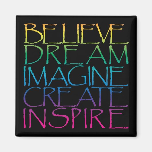 Aimant Mots Inspirants (Devant)