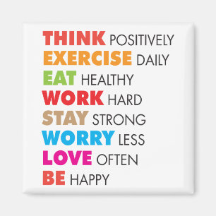 Aimant Mots Inspirants - Motivation