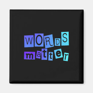 Aimant Mots Message positif Fun Novelty Uni T Shirt