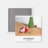 Aimant Mots personnalisablesAimant Réfrigérateur Oeil (Recto/Verso)