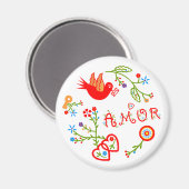 Aimant Mouchoirs d'amour de Valentine (Recto/Verso)