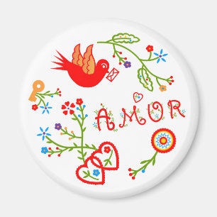 Aimant Mouchoirs d'amour de Valentine