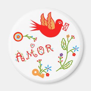 Aimant Mouchoirs d'amour de Valentine