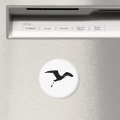 Aimant Mouette volante (In Situ (Lave-vaisselle))