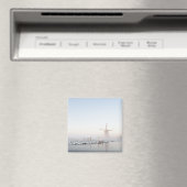 Aimant Moulin à vent dans la neige dans l'aimant d'hiver (In Situ (Lave-vaisselle))