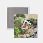 Aimant Moulin à vent Jardin Décor (Recto/Verso)